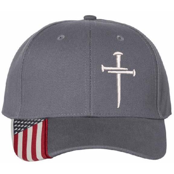 Premium Christian Snapback Hat for Men and Women Featuring Jesus 3 Nail Cross Design with Complimentary 4" Decal - Machine Washable and Versatile Fit (Size 6 1/2" to 7-7 3/4")